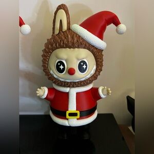 Labubu Santa Clause with eye rotation by 3D print